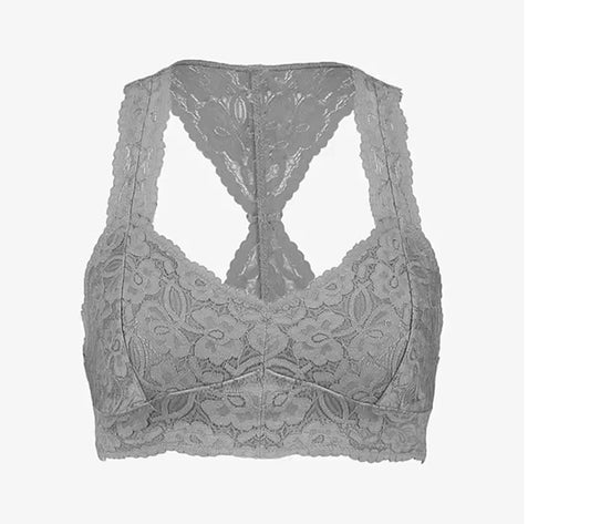 Curvear Ladies French Style Lace Bralette Sexy Bra Women Seamless Bras Underwear Wire Free Unlined Lingerie Solid Thin Brassiere 30A-40C.