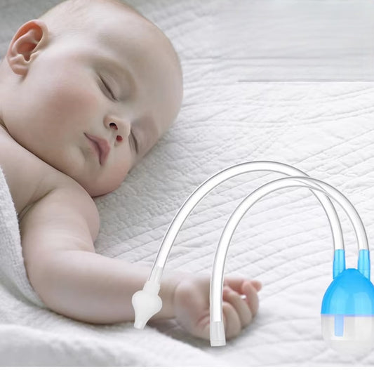 Curvear Newborn Baby Vacuum Suction Nasal 5 piece Aspirator, Safety Nose Cleaner, Infant Nasal Care and Cleaning