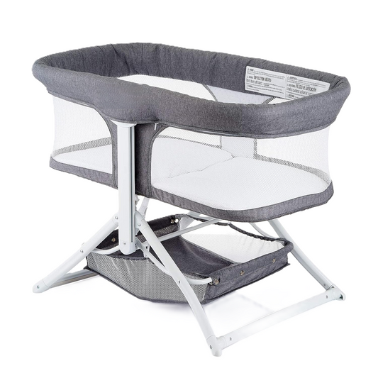 Curvear Adjustable Baby Bassinet & Bedside Sleeper: Portable Crib for Infant/Newborn with Easy Access & Comfort.