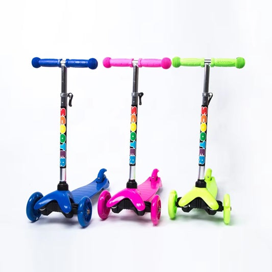 Curvear 3-wheel kids kick scooter, sturdy design, safe, easy to ride, adjustable, perfect for children’s outdoor fun.