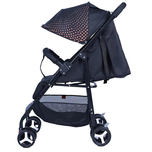 CURVEAR®️Portable One-Hand Folding Baby Stroller, Power Push Model, Lightweight, for 0-3 Years, New Hot Mom Stroller, Compact, Travel-Friendly, Comfortable, Stylish Design.