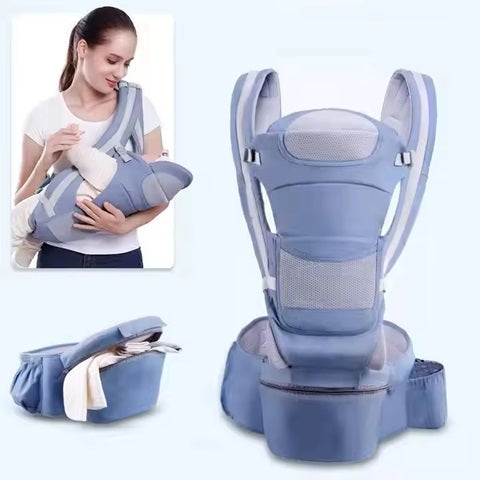 Curvear Baby Carrier Flip 4-in-1 Carrier - Ergonomic, Convertible, face-in and face-Out, Front and Back Carry for Newborns and Older Babies.