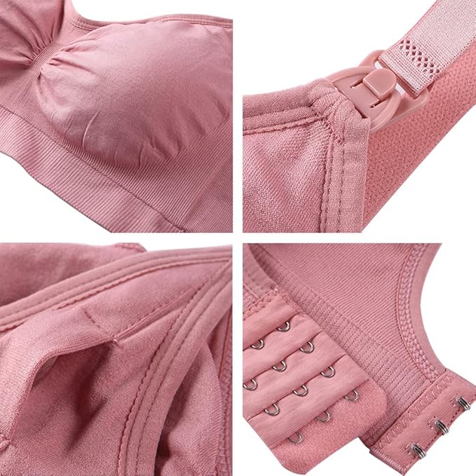 Curvear High Quality Plus Size Nursing Bra Breathable Women Breastfeeding Underwear Seamless Maternity Bra Push up.