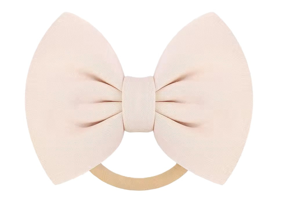CURVEAR ®️Newborn Baby 4 piece Headband with Bow - Cute & Comfortable.