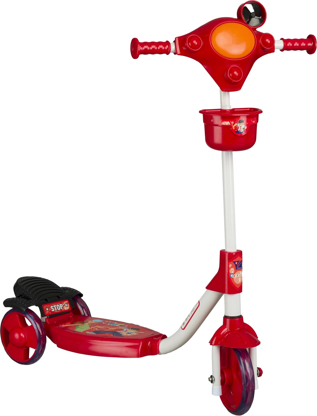 Curvear Lightweight Folding Kick Scooter for Kids and Adults – Durable, Adjustable, Smooth Ride for Commuting.