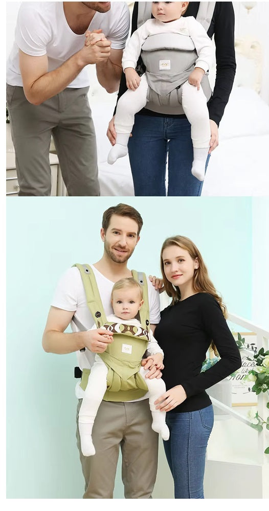 Curvear Children's Baby Carriers, Front and Rear Dual-use Newborn Scarves, and Baby Baby Products for Carrying Babies on Their Backs.