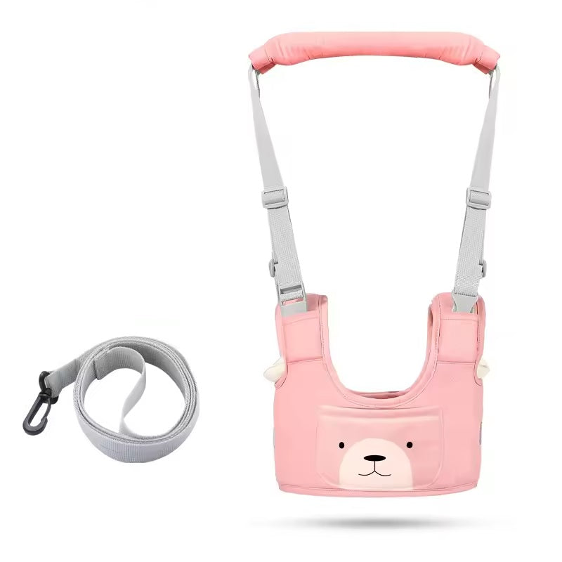 Curvear Baby Learn Cloth Belt Rope Summer Breathability Learn To Walk, Anti-strangulation Belt Baby Dual-purpose Traction Toddler Belt