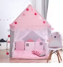 Curvear Indoor Play Game Tent House for Kids - Fun and Cozy Playhouse for Children’s Room"