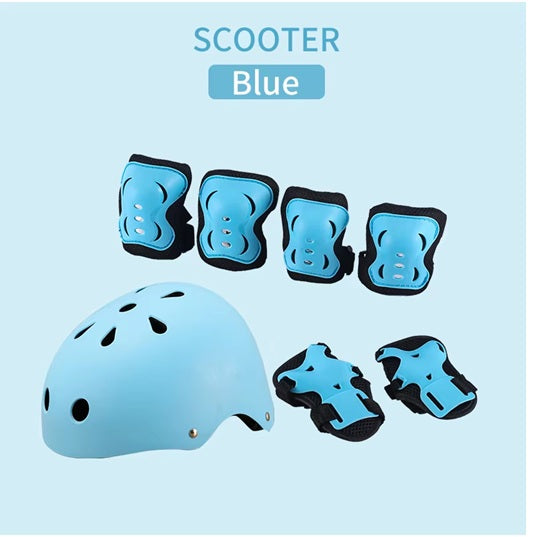 Curvear 2-10 Year Old Child Protective Helmet Set Roller Skating Protective Equipment Helmet Balance Car Skiing Protective Equipment.
