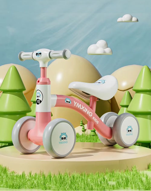 Curvear Baby Balance Bike Toddler Balance Bike Toys for 1 Year Old Boys Girls Birthday Gifts, Ride On Toys for Toddlers 12-36 Month Boys Girls, Baby Walker No Pedal with 4 Wheels.