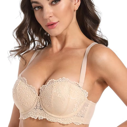 Curvear Bras For Women Underwear Sexy Lace Bralette Push Up Brassiere BH Wire Bra Breathable Gorge High Strength Quality.