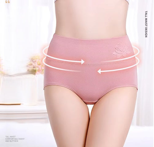 Curvear Quality Plus Size Soft Cotton Hipster Briefs Underwear Panties for Women, Comfortable, Breathable, Stylish, Durable.. 2 set