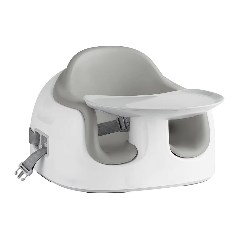 Curvear Portable Baby Floor Seat with Tray, Infant Sit-Up Activity Chair for Eating, Playtime, and Support, Easy Travel.