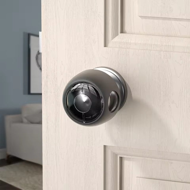 Curvear 4 Pcs Transparent Safety Door Knob Covers for Toddler, Childproof Door Locks, Easy to Install.