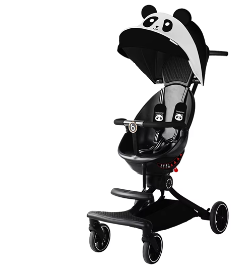 Baby Stroller with 360 Degree Rotation, Travel-Friendly with Reversible Seat and Non-Slip Comfortable Design - Great for On-the-Go Parents - Holds up to 15 kg - from Curvear .