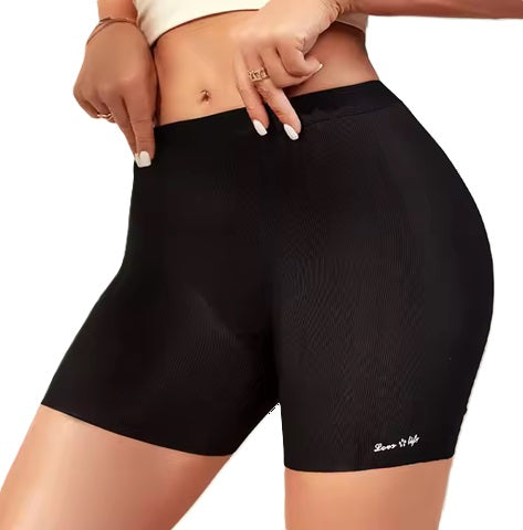 Curvear Breathable and Soft High-waisted Shaping Hip Lifting Sporty Shorts Women's Underwear Boy shorts Flat Panties