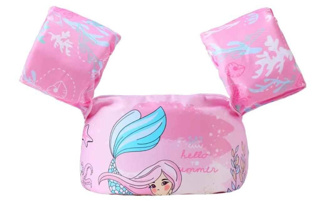 CURVEAR®️Baby Swim Rings Foam Cartoon Arm Sleeve Ring Floating Vest Garment Floating Kids Safety Life Vest Children's Swim Life Jackets