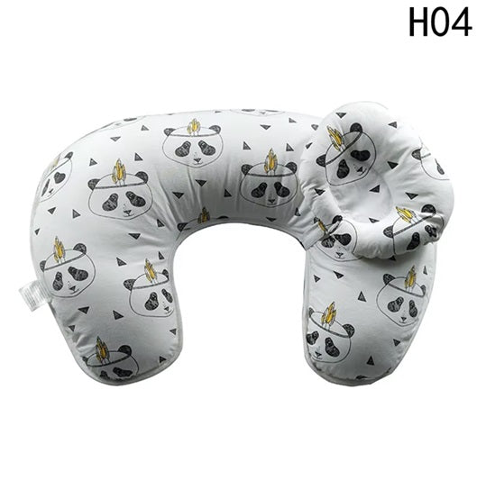 Curvear U shape mon lactation baby head protection nursing pillow avoid babies choking for breast milk.