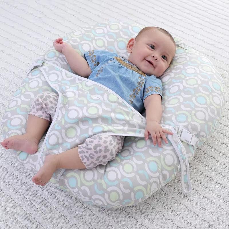 CURVEAR®️ Baby Feeding Chair Support Seat Sofa Portable Seat for Baby Comfortable Infant Sitting Chair Baby Crib Nursery Folding Kid Bed