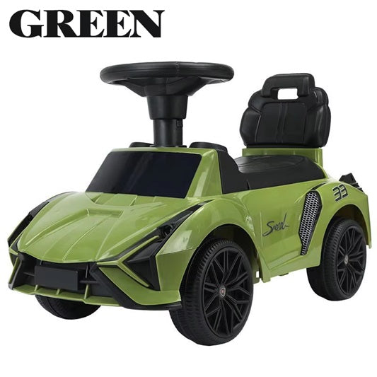 Curvear Lambo Push Ride on Car for Kids | Ride on Toy Kids Car with Music, Storage & Backrest | Ride on Baby Push Car for Baby Toddlers | Baby Car for Kids to Drive 1 to 3 Years Boy Girl.