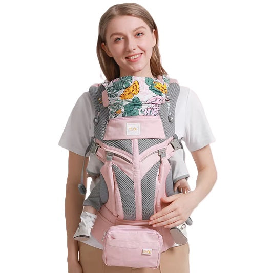 Curvear Children's Baby Carriers, Front and Rear Dual-use Newborn Scarves, and Baby Baby Products for Carrying Babies on Their Backs.