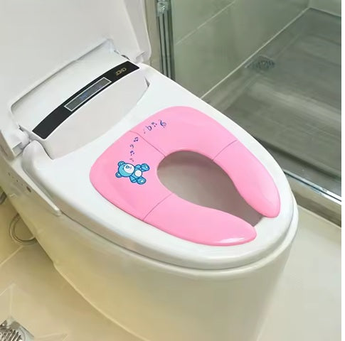 CURVEAR ®️Innovative Baby Potty Training Toilet Seat – Toddler Bathroom Safety Product, Luxury Design, Comfortable & Easy to Clean.