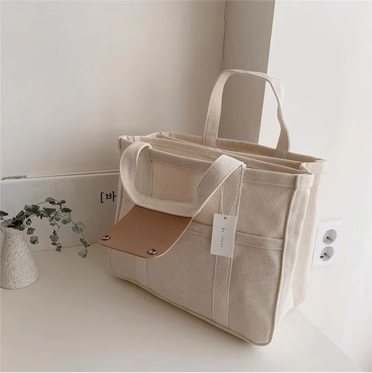 Curvear Stroller Bag Mommy Bag Diaper Bags Multi-function Canvas Baby Nappy Bag Large Capacity Outdoor Storage Nappy Bags.