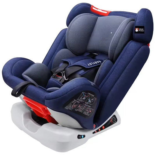Curvear Baby Child Safety Car Seat with 360 Rotation for 0-12 Year Old - Adjustable, Comfortable, and Secure Baby Car Seat.