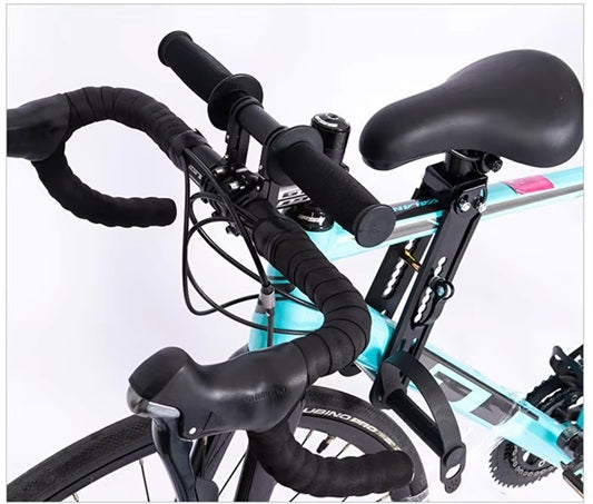 CURVEAR Kids Bike Seat Child Cycling Front Seat Mat Mountain Road Bike Saddle Children Bicycle Handlebars Bicycle Child Safety Saddle.