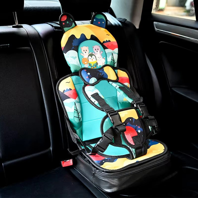 Portable Children’s Safety Seat Cushion for Kids 1-12Y, Thickened Breathable Booster Pad, Soft Mat for Toddler Protection