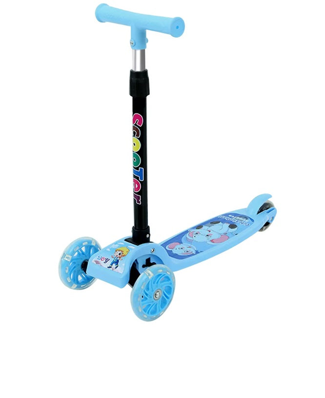 Curvear Baby Product Toys Children's Scooter Kids Balance Training Light Up 3 Wheels Foldable Kick Scooters For Kids Toddlers.