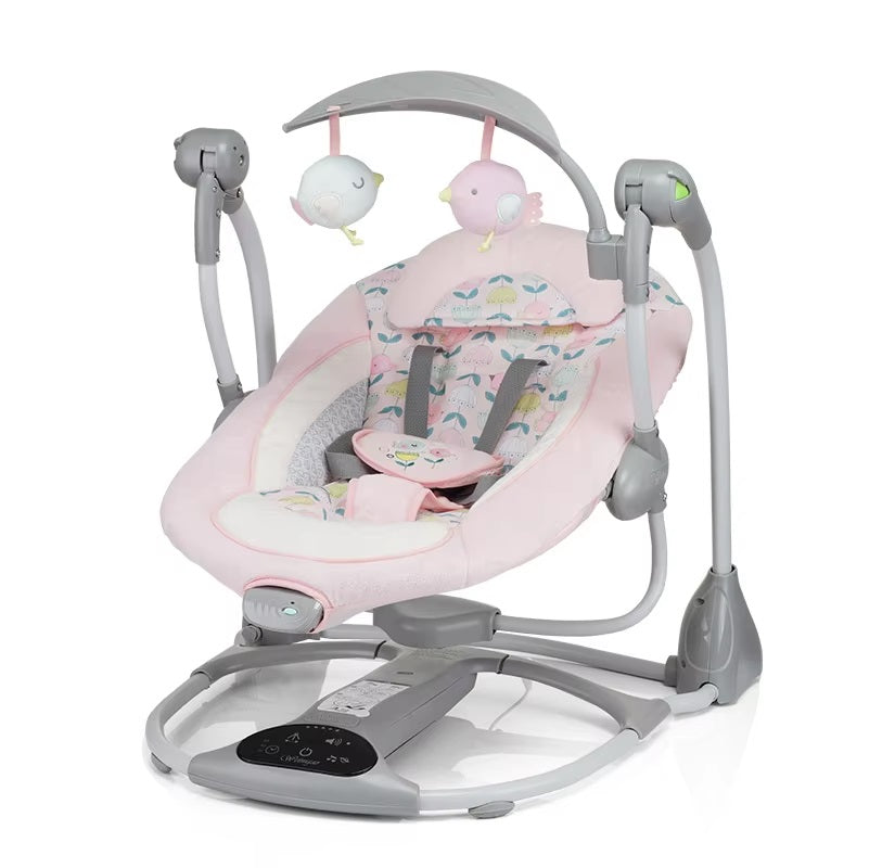 Curvear ®️Toddler Outdoor Sheep Lounge Rocker Chair with Vibration, Safety, Plastic Swing, Baby Bouncer for 1 Year Old.