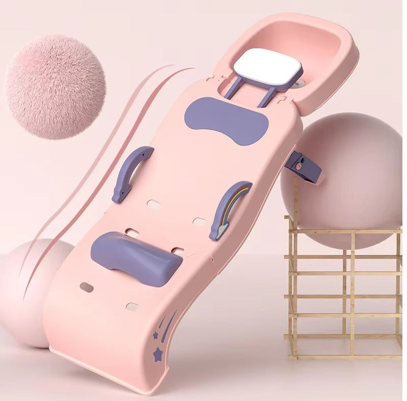 Curvear ®️Children’s Foldable Telescopic Shampoo Recliner Bed, Baby Home Seat for Kids, Comfortable Shampooing and Bath Time Support.