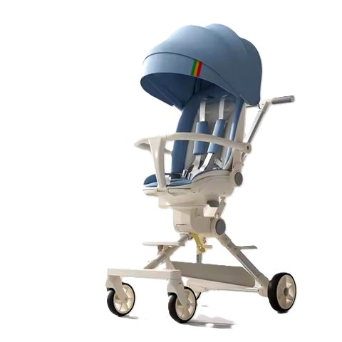 Curvear Lightweight Baby Stroller, Compact Stroller with One-Hand Fold, 360° Rotating Seat & Multi-Position Tilt Toddler Stroller, Convenient Travel Stroller.