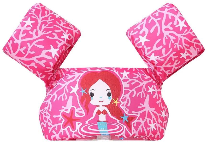 CURVEAR®️Baby Swim Rings Foam Cartoon Arm Sleeve Ring Floating Vest Garment Floating Kids Safety Life Vest Children's Swim Life Jackets