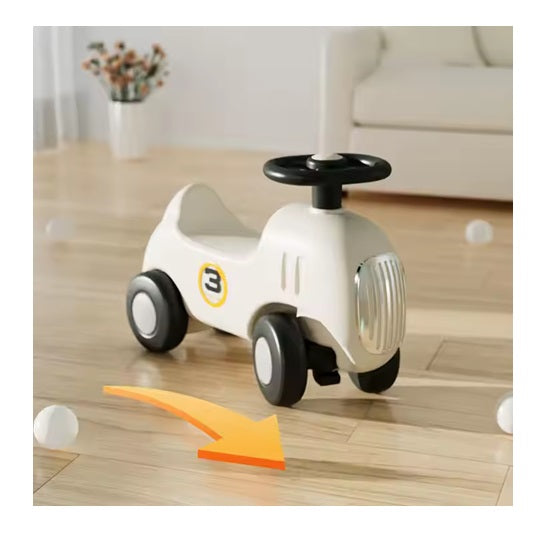 Curvear 1-5 Years Old Kids Ride On Toy Foot Kick 1-3 Years Old Riding Toy with Balance Board Baby Rocking Toy for Baby Girls and Boys Riding Toy