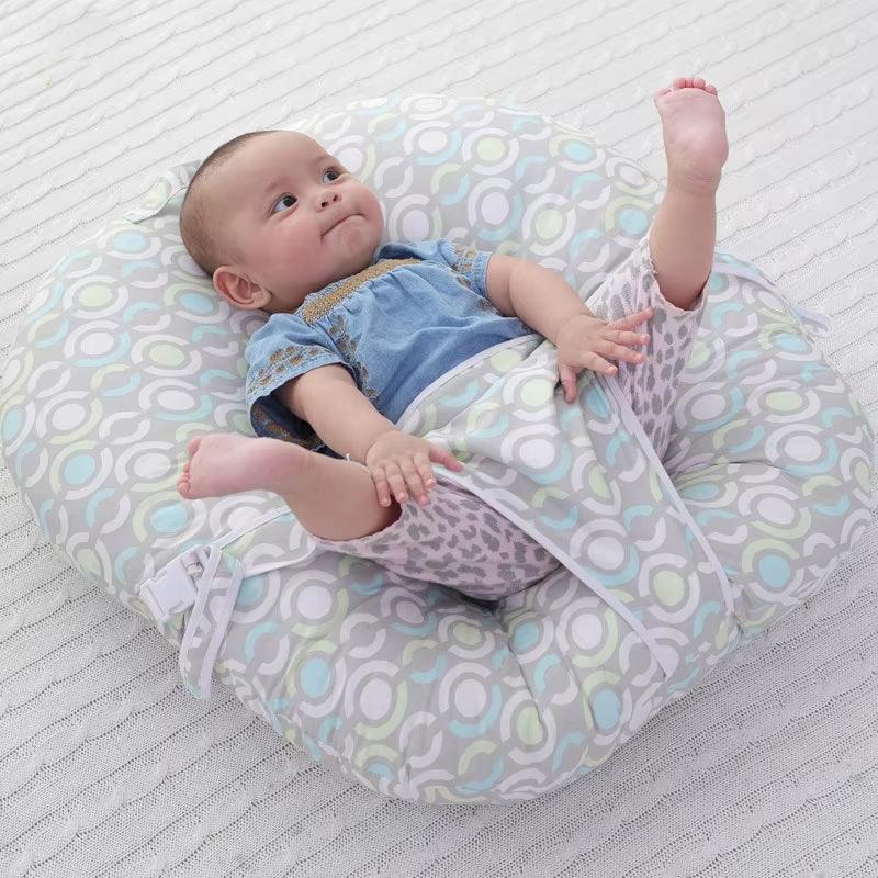 CURVEAR®️ Baby Feeding Chair Support Seat Sofa Portable Seat for Baby Comfortable Infant Sitting Chair Baby Crib Nursery Folding Kid Bed