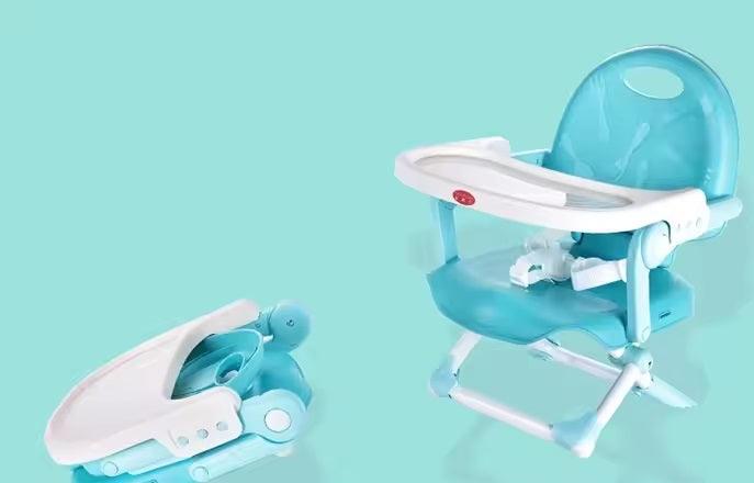 CURVEAR ®️Baby Throne Adjustable Baby Highchair and Toddlers Dining Chair Pocket Snack Booster Seat With Tray Chair for Nursing