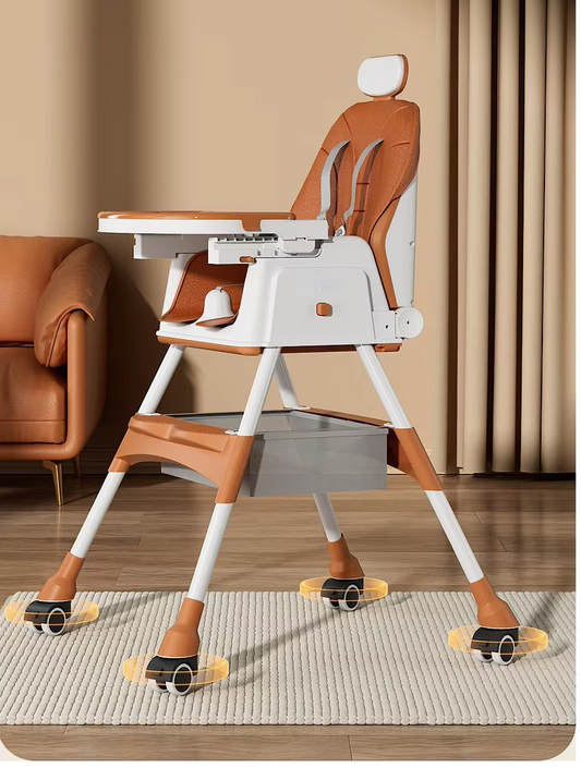 Height Adjustable Baby Dining Chair with Toy Stand, Perfect for Home, Kids’ Dining Table Chair