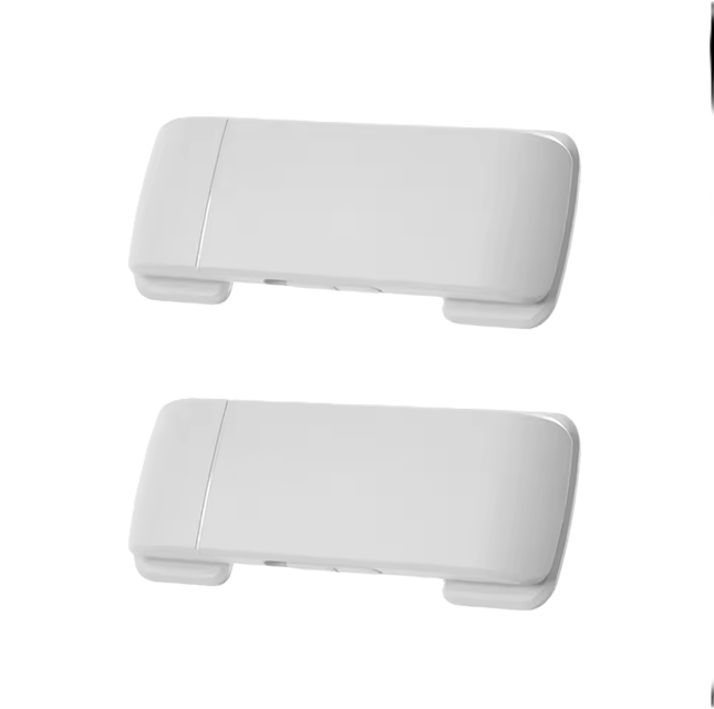 Baby Safety French Fridge Door Lock, Childproof Double Door Refrigerator Lock, Cabinet Cupboard Lock for Toddlers & Babies, Easy to Install