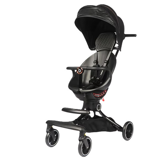 Baby Stroller with 360 Degree Rotation, Travel-Friendly with Reversible Seat and Non-Slip Comfortable Design - Great for On-the-Go Parents - Holds up to 15 kg - from Curvear .