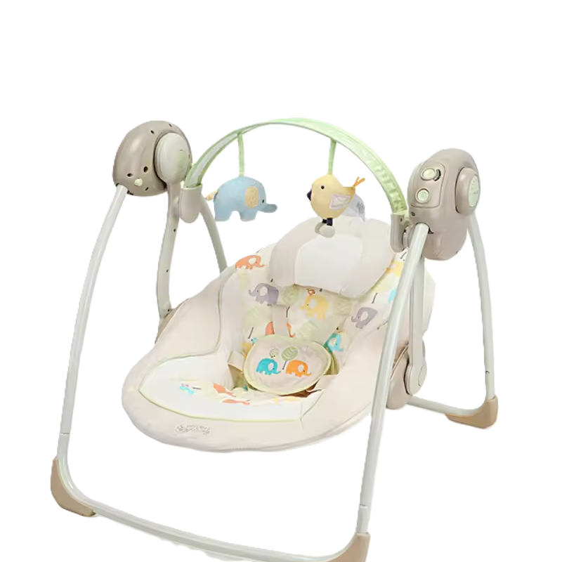 Curvear ®️Toddler Outdoor Sheep Lounge Rocker Chair with Vibration, Safety, Plastic Swing, Baby Bouncer for 1 Year Old.