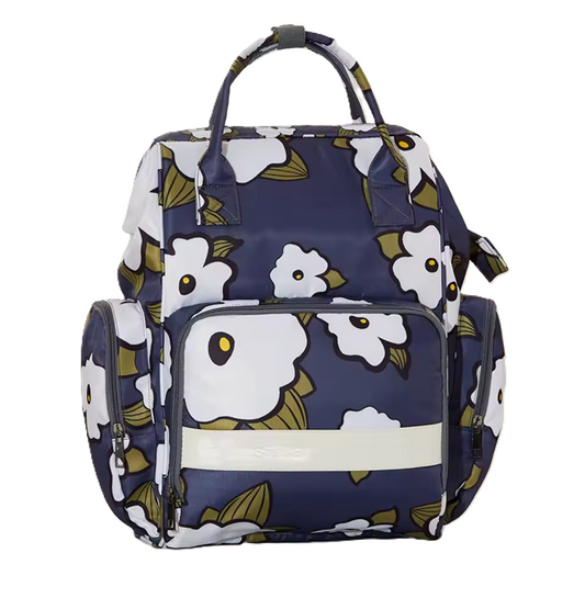 Curvear Multifunctional Waterproof Diaper Bag Backpack Nappy Changing Bag Mummy Bag with Changing Mat & Stroller Straps.