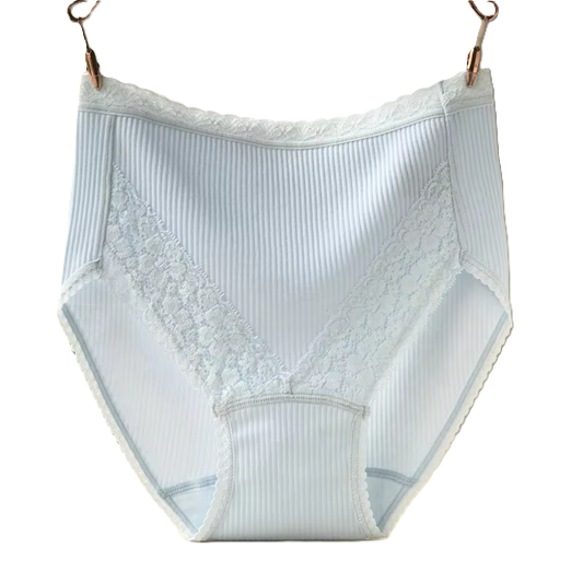 Curvear Plus Size Women's Underwear 3PCS Knickers Pants High Waisted Tummy Control Panty Briefs Panties Soft Stretch Sleep Everyday Underpants.