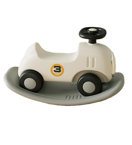 Curvear 1-5 Years Old Kids Ride On Toy Foot Kick 1-3 Years Old Riding Toy with Balance Board Baby Rocking Toy for Baby Girls and Boys Riding Toy