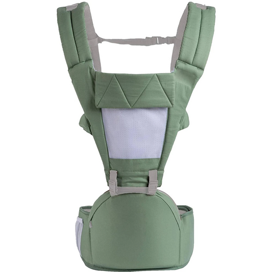 Curvear 6-in-1 Baby Carrier with Versatile Carrying Positions, Made from Soft and Breathable 100% Cotton Fabric for Comfort