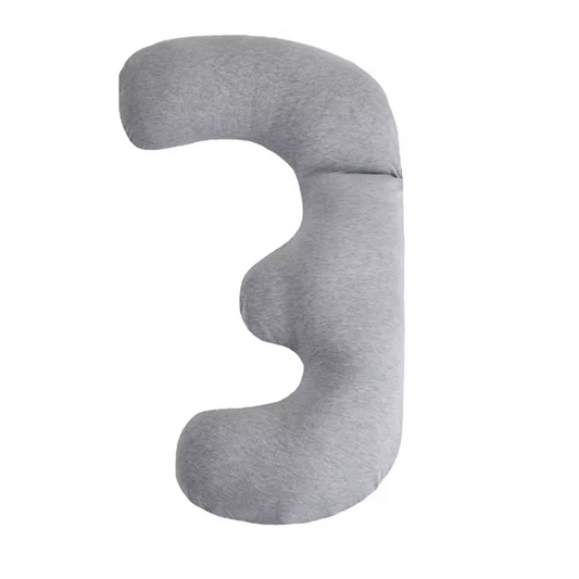 Curvear Pregnancy Pillows Side Sleeping J Shaped Maternity Pillow for Pregnant Women Portable Body Pillow with- Support Head Neck Belly.