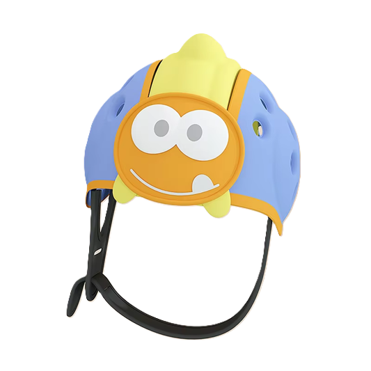 Curvear Head Protector Anti Fall Portable Baby Hat for Running Outdoor Children Blue Orange Baby | Baby Safety & Health | Other Baby Safety & Health.