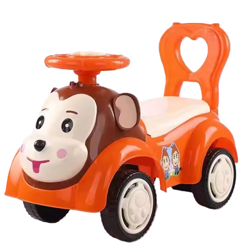 Baby Ride on Car for Kids, Baby Car with Music, Horn & Storage Seat | Push Toy Kids Car for Baby with High Backrest | Push Ride on for Kids for 1 to 3 Years Boy Girl Up to 25 Kgs .