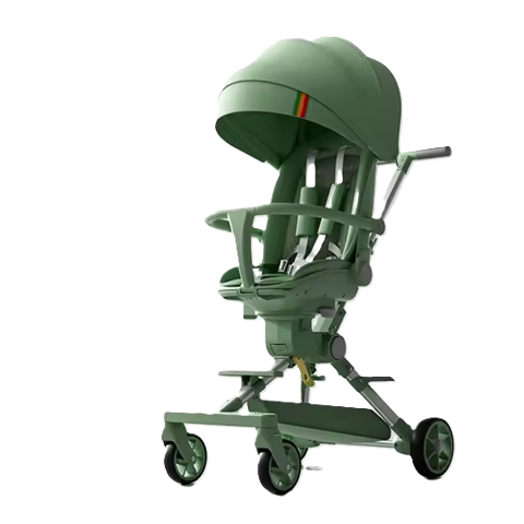 Curvear Lightweight Baby Stroller, Compact Stroller with One-Hand Fold, 360° Rotating Seat & Multi-Position Tilt Toddler Stroller, Convenient Travel Stroller.